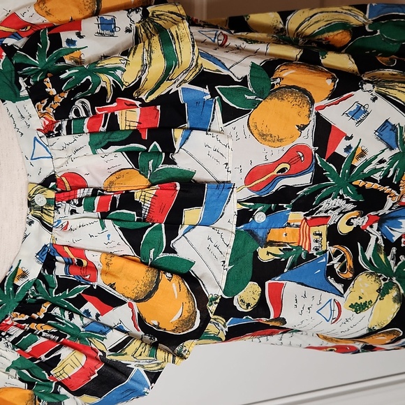 J. Crew Ruffle Top Post Card Print Size 12 NWT - Picture 3 of 14